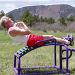 Senior Outdoor Fitness Equipment Course Trail Sit Up Board